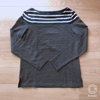 ギャップ(GAP)のGAP ボーダー　ロング　Tシャツ(Tシャツ(長袖/七分))