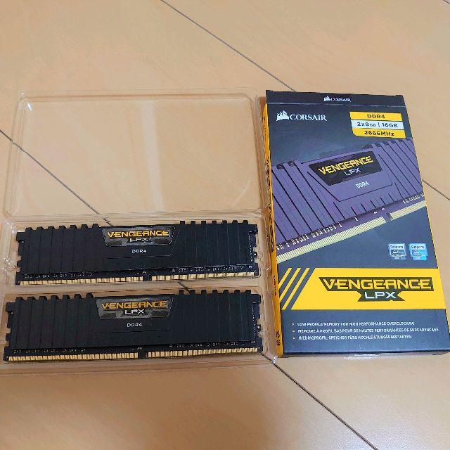 Corsairメモリ DDR4 PC4-21300(2666)