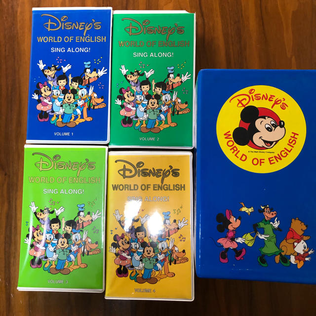 Disney - DWE シングアロング 専用商品 VHSビデオ ディズニーの英語