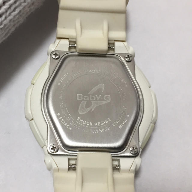 Baby-G(ベビージー)のBaby-G ホワイト 腕時計（CASIO） レディースのファッション小物(腕時計)の商品写真