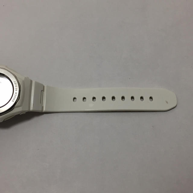 Baby-G(ベビージー)のBaby-G ホワイト 腕時計（CASIO） レディースのファッション小物(腕時計)の商品写真