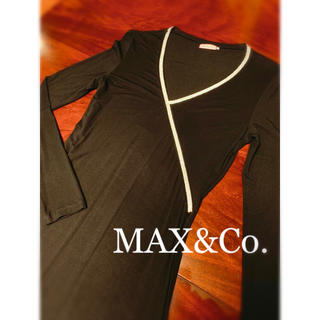 マックスアンドコー(Max & Co.)のMAX&Co. スワロスキーワンピース(その他)