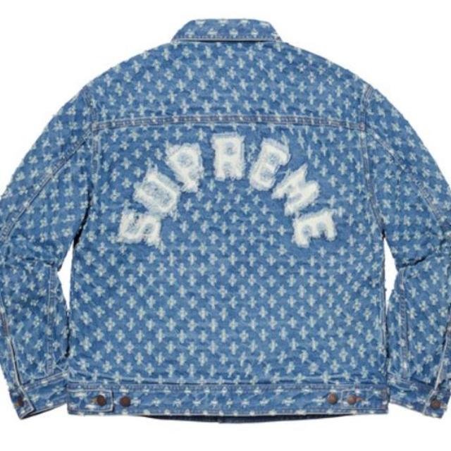 Supreme(シュプリーム)のSupreme Hole Punch Denim Trucker Jacket メンズのジャケット/アウター(Gジャン/デニムジャケット)の商品写真