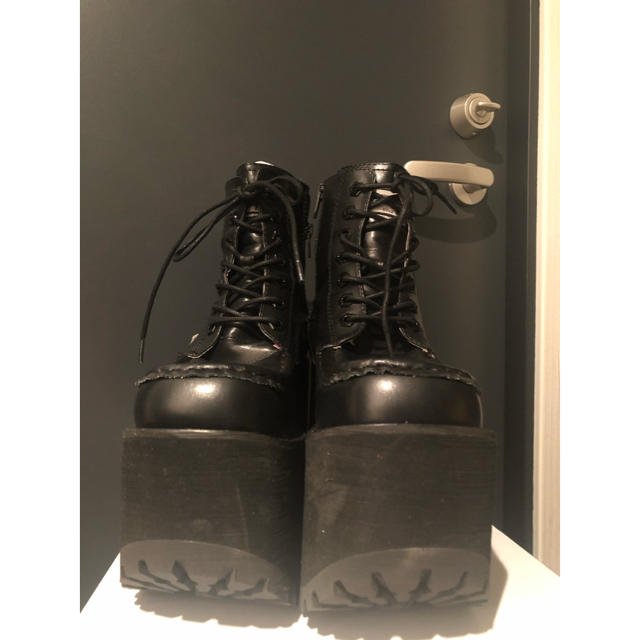 YOSUKE(ヨースケ)のYOSUKE 厚底ブーツ レディースの靴/シューズ(ブーツ)の商品写真