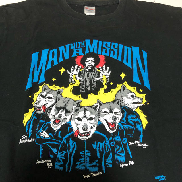 MAN WITH A MISSION(マンウィズアミッション)のMAN WITH A MISSION Tシャツ2枚セット　XL 今から特価販売 メンズのトップス(Tシャツ/カットソー(半袖/袖なし))の商品写真