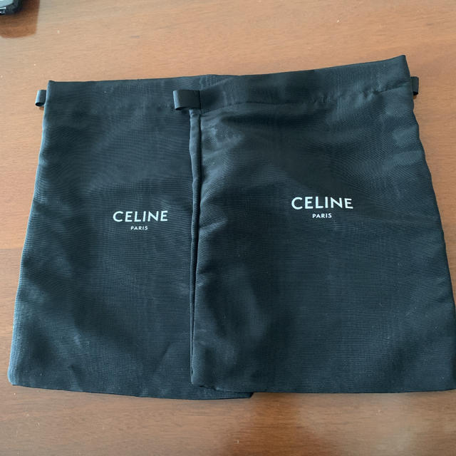 celine(セリーヌ)のシューズ入れ ハンドメイドのキッズ/ベビー(バッグ/レッスンバッグ)の商品写真