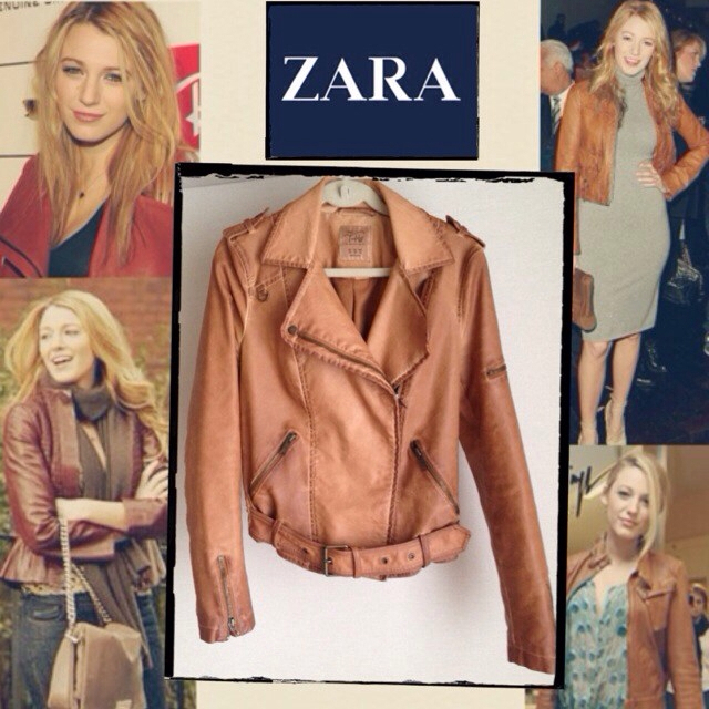 ZARA(ザラ)のZARA ライダースレザーJK★送料込 レディースのジャケット/アウター(ライダースジャケット)の商品写真