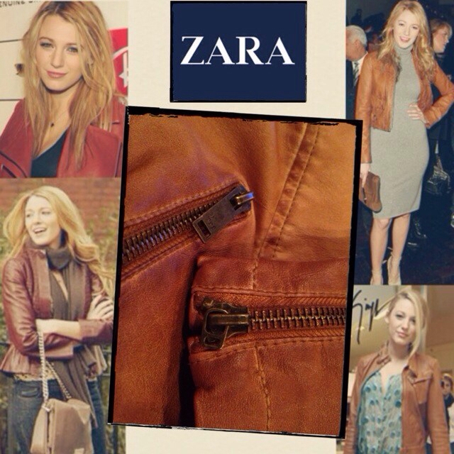 ZARA(ザラ)のZARA ライダースレザーJK★送料込 レディースのジャケット/アウター(ライダースジャケット)の商品写真