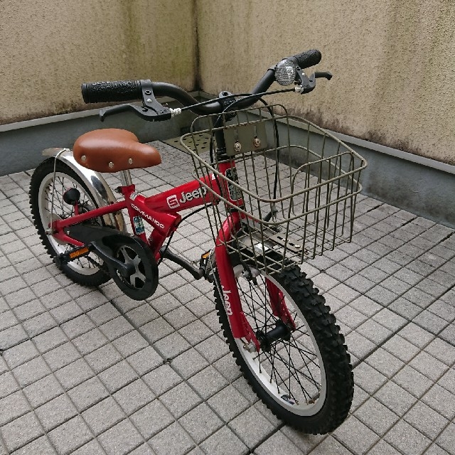 16型 Jeep 子供 自転車 引取限定 スポーツ/アウトドアの自転車(自転車本体)の商品写真