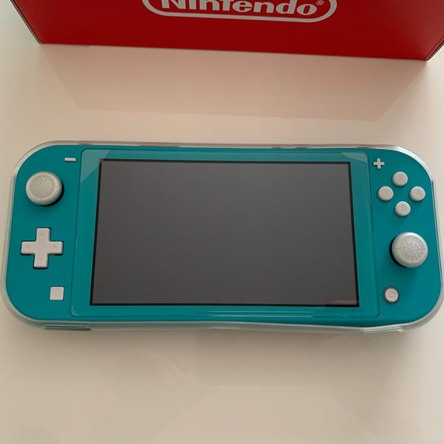 Nintendo Switch(ニンテンドースイッチ)の任天堂　Switch Lite ターコイズ　美品 エンタメ/ホビーのゲームソフト/ゲーム機本体(携帯用ゲーム機本体)の商品写真