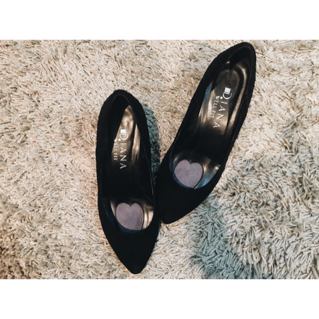 DIANA(ダイアナ)の【大幅値下げ！】DIANA黒パンプス レディースの靴/シューズ(ハイヒール/パンプス)の商品写真