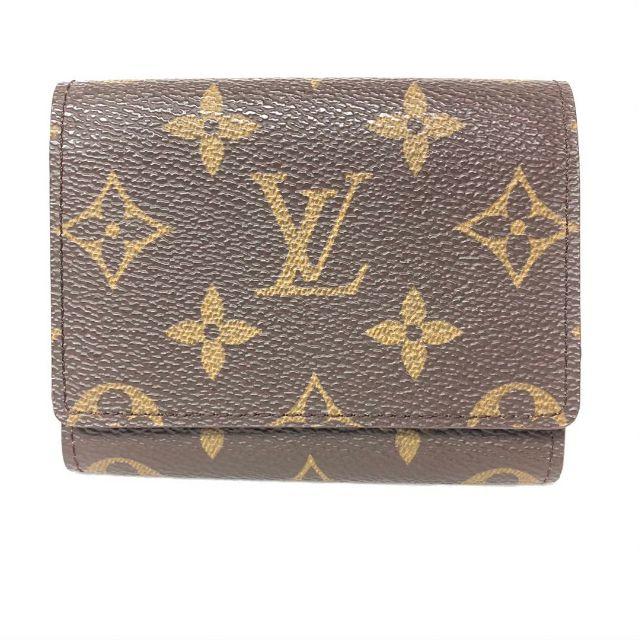 ルイヴィトン　LV LOUIS VUITTON 名刺入れ　定期入れ　モノグラム