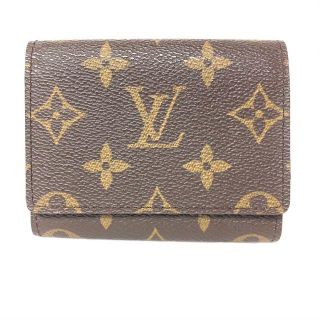 ルイヴィトン(LOUIS VUITTON)の【超美品】LV ルイヴィトン モノグラム M62920 名刺入れ カードケース(名刺入れ/定期入れ)