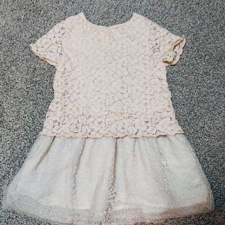 ベビーギャップ(babyGAP)の【美品】フォーマル レース チュールワンピース 3T 100cm(ワンピース)