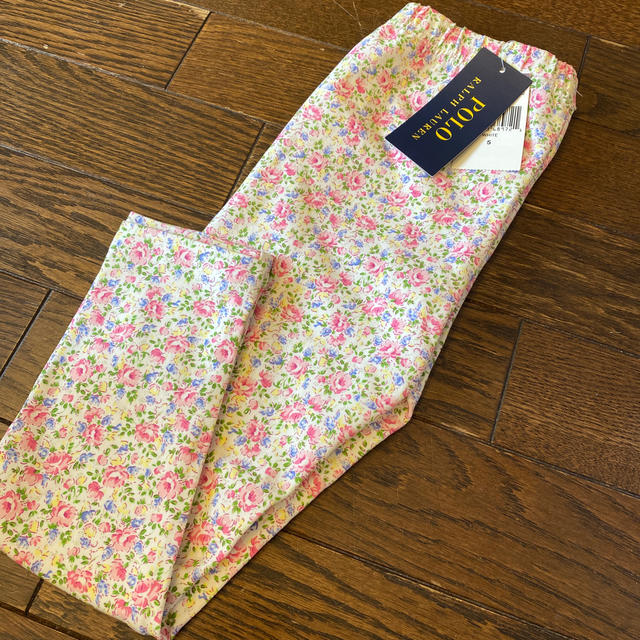 Ralph Lauren(ラルフローレン)の新品、未使用　ラルフローレン　花柄　レギンス　5歳/110cm キッズ/ベビー/マタニティのキッズ服女の子用(90cm~)(パンツ/スパッツ)の商品写真