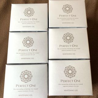 パーフェクトワン(PERFECT ONE)の【6個】新日本製薬　パーフェクトワン 薬用ホワイトニングジェル 75g(オールインワン化粧品)