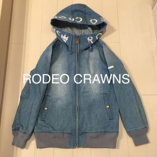 ロデオクラウンズ(RODEO CROWNS)の着画RODEOCRAWNSデニムブルゾン(Gジャン/デニムジャケット)