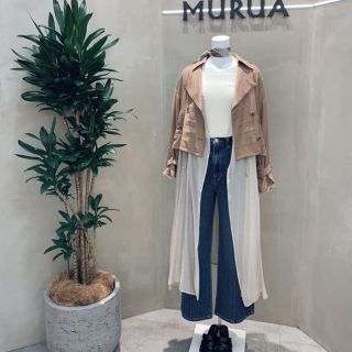 ムルーア(MURUA)の3WAYレイヤードトレンチコート(トレンチコート)