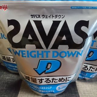 メイジ(明治)のザバス ウエイトダウン プロテイン ヨーグルト風味1.05kg×3(トレーニング用品)