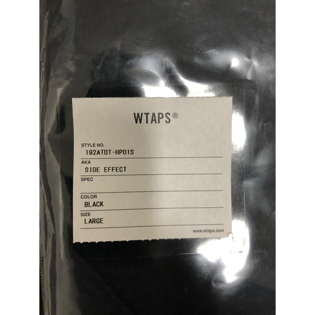 WTAPS 19AW SIDE EFFECT 黒L 1