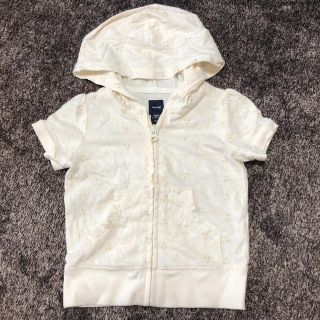 ベビーギャップ(babyGAP)のbabyGAP 半袖パーカー(カーディガン)