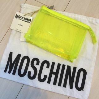 モスキーノ(MOSCHINO)のMOSCHINO クリアポーチ(ポーチ)