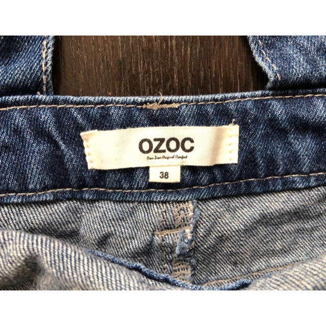OZOC(オゾック)のOZOCのデニムサロペット レディースのパンツ(サロペット/オーバーオール)の商品写真