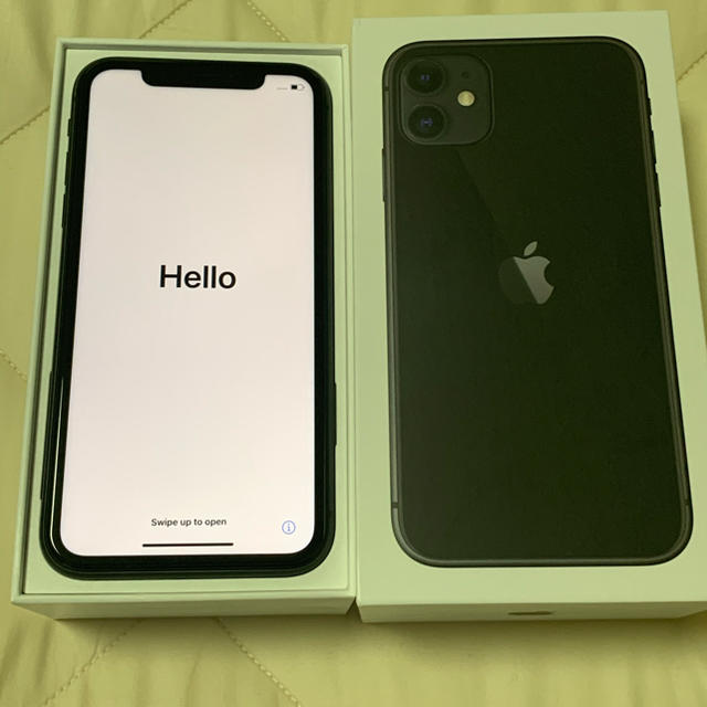 安い iPhone - iPhone 11 128GB 香港版物理デュアルSIMフリー【美品