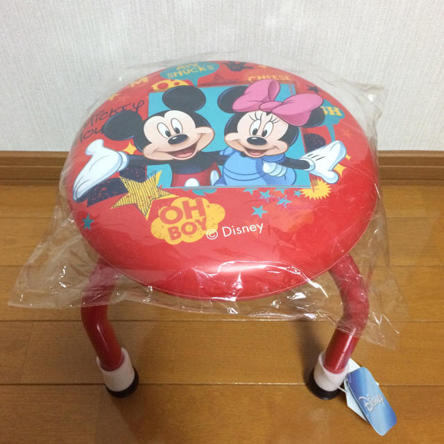 Disney(ディズニー)の新品 ミッキー&ミニー イス キッズ/ベビー/マタニティの寝具/家具(その他)の商品写真