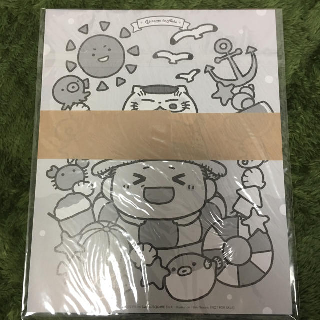 SQUARE ENIX(スクウェアエニックス)のおじさまと猫 レターセット エンタメ/ホビーの漫画(その他)の商品写真