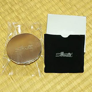 シルエット(Silhouette)の新品silhouetteシルエット・両面鏡(その他)