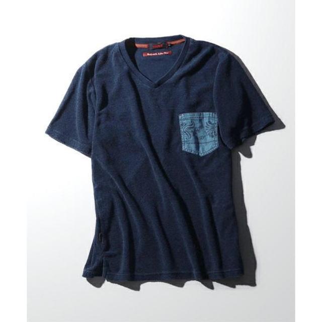 ROSE BUD(ローズバッド)のROSE BUD COUPLES ローズバッド HANALEI ポケットTシャツ メンズのトップス(Tシャツ/カットソー(半袖/袖なし))の商品写真