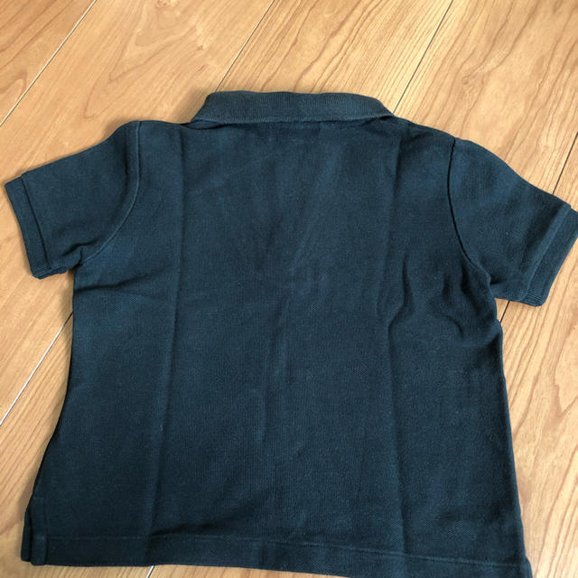 BURBERRY(バーバリー)のBurberry 黒色ポロシャツ　100A キッズ/ベビー/マタニティのキッズ服男の子用(90cm~)(その他)の商品写真