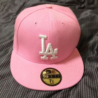 ニューエラ(NEW ERA)のピンクのNEWERA❤(キャップ)