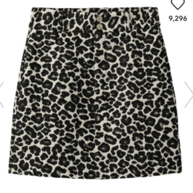 GU(ジーユー)のレオパードミニスカート レディースのスカート(ミニスカート)の商品写真