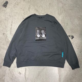 マルセロブロン(MARCELO BURLON)の19aw マルセロバーロン MARCELO BURLON ハンド スウェット M(スウェット)