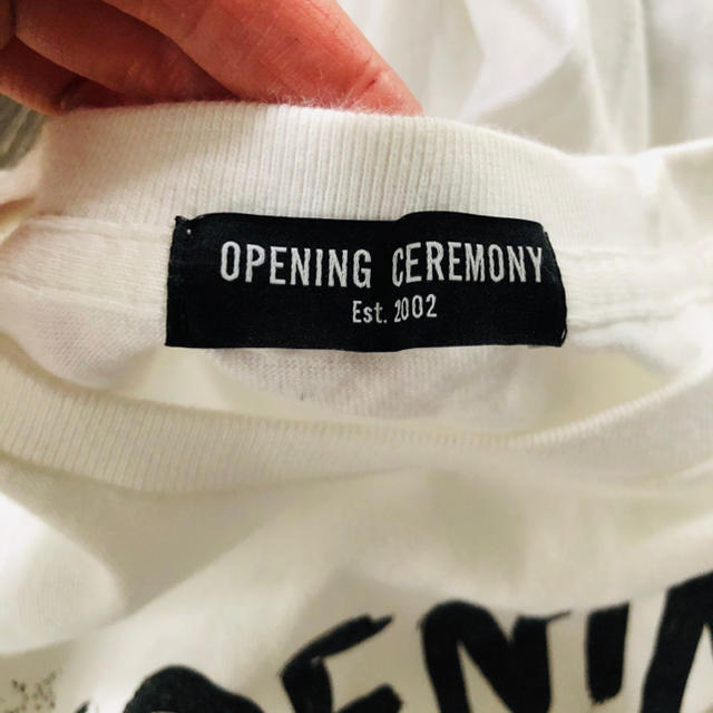 OPENING CEREMONY(オープニングセレモニー)のOPENING CEREMONY トップス レディースのトップス(Tシャツ(半袖/袖なし))の商品写真