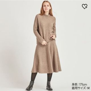 ユニクロ(UNIQLO)のUNIQLO スフレヤーンモックネックセーター(ニット/セーター)