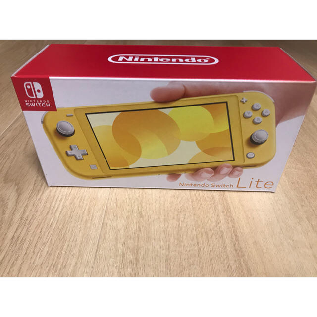 完成品 Switch Nintendo - イエロー　新品 Lite Switch Nintendo 家庭用ゲーム機本体