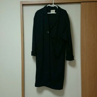 マウジー(moussy)のmoussyジャージーコート(ロングコート)