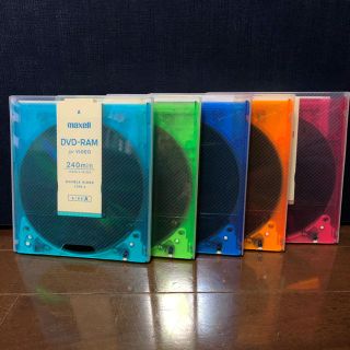 マクセル(maxell)のDVD-RAM メディア　5枚　maxell(DVDレコーダー)