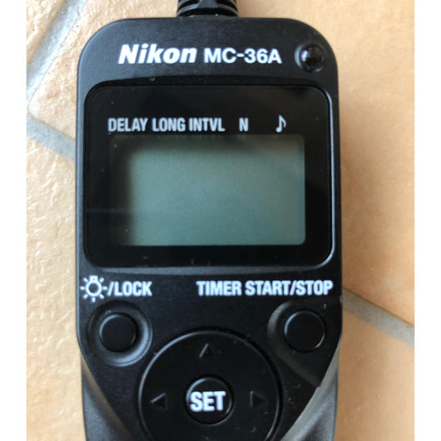Nikon(ニコン)のNikon ニコンリモートコード　MC-36A  スマホ/家電/カメラのカメラ(デジタル一眼)の商品写真