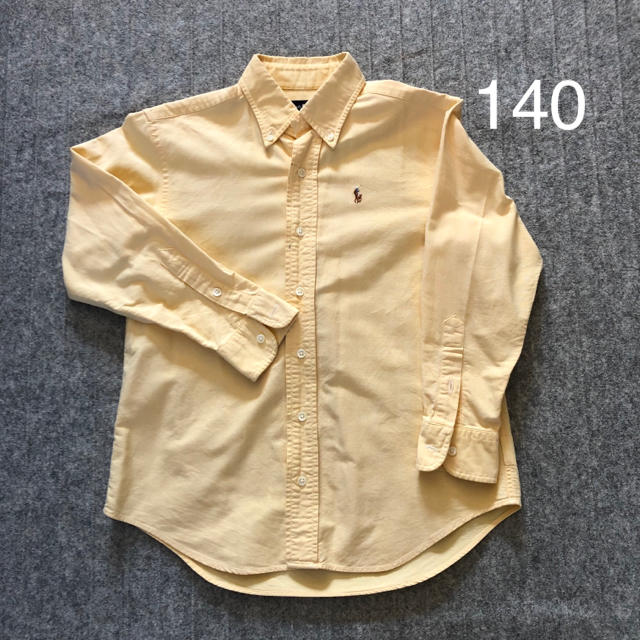 Ralph Lauren(ラルフローレン)の【ラルフローレン】140 ボタンダウンシャツ キッズ/ベビー/マタニティのキッズ服男の子用(90cm~)(ブラウス)の商品写真