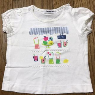 ファミリア(familiar)のファミリア  Tシャツ　80(Ｔシャツ)