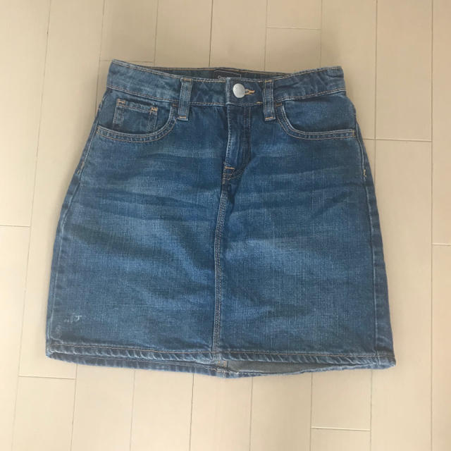 GAP Kids(ギャップキッズ)のGAP キッズ デニムスカート キッズ/ベビー/マタニティのキッズ服女の子用(90cm~)(スカート)の商品写真