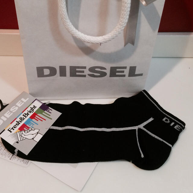 DIESEL(ディーゼル)のディーゼル メンズソックス 未使用新品 メンズのレッグウェア(ソックス)の商品写真