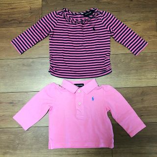 ラルフローレン(Ralph Lauren)のラルフローレン 女の子シャツ 60-80cm(シャツ/カットソー)