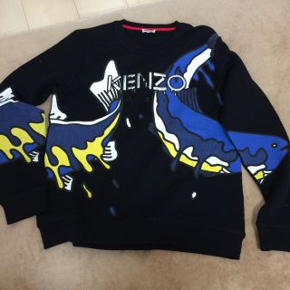 ケンゾー(KENZO)のKENZO 魚柄スウェット(トレーナー/スウェット)