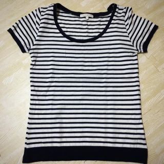 プロポーションボディドレッシング(PROPORTION BODY DRESSING)のボーダーカットソー Tシャツ　夏物(カットソー(半袖/袖なし))