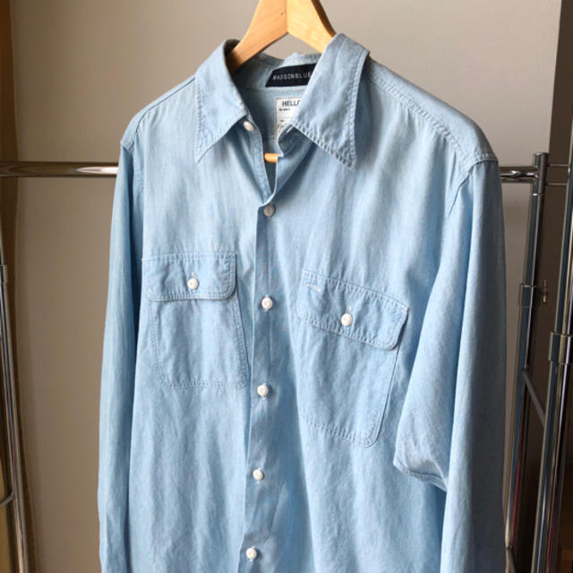 MADISONBLUE(マディソンブルー)のMADISON BLUE ハンプトンシャツ 美品 レディースのトップス(シャツ/ブラウス(長袖/七分))の商品写真
